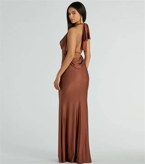 brown formal dresses 7