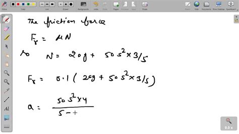 Solved The Force F Acting In A Constant Direction On The Kg Block