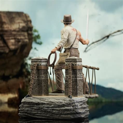 Relive Iconic Indiana Jones Moments With Diamond Select Pvc Statues