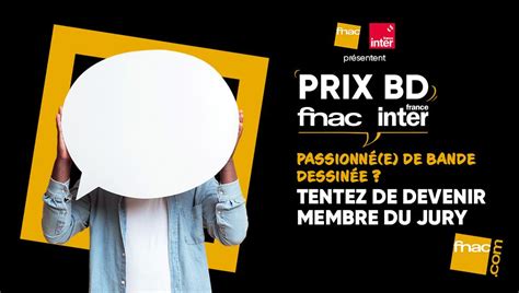 France Inter Et La FNAC Lancent Le Prix BD FNAC France Inter 2023