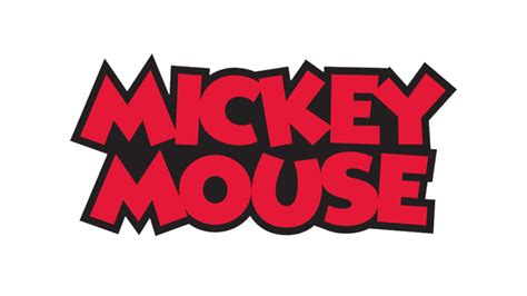 Mickey Mouse Font Fonts Hut