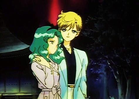 💙 💚 ☄ Haruka And Michiru ☄ 💚 💙 Anime Amino