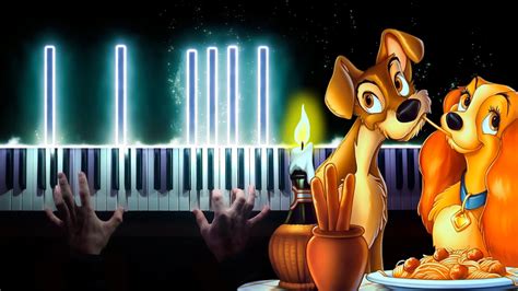 Disney S Lady And The Tramp Bella Notte Piano Cover Youtube