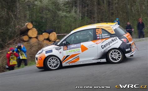 Tefan David Vichtora Ond Ej Opel Adam Cup Van K Rallysprint