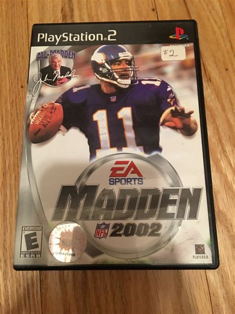 Ea Sports Nfl Madden 2002 Ps2 Missing Manual Free Sh D Ebay