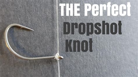 The Perfect Dropshot Knot - YouTube