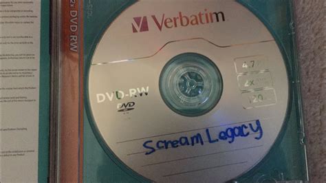 Opening To Scream Legacy 2022 DVD YouTube