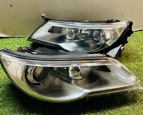 Lampy Przednie Reflektory Vw Tiguan N Bi Xenon Skr Tny Europa Przed