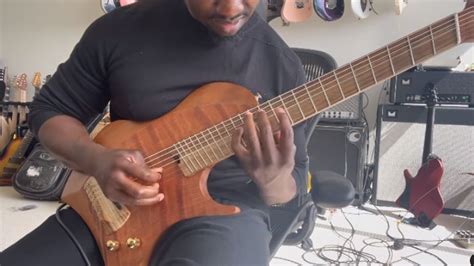 Watch Tosin Abasi test drive a prototype Abasi Concepts Larada nylon 7-string | Guitar World