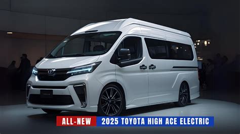 Unveiling The Toyota Hiace Electric More Wonderful Than Ever