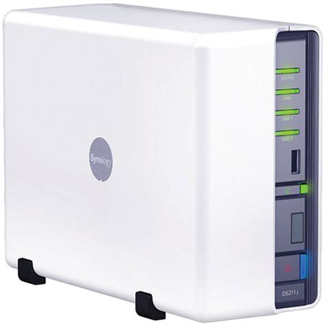 Synology Ds211j Diskstation 2 Bay Nas Server Ds211j Bandh Photo