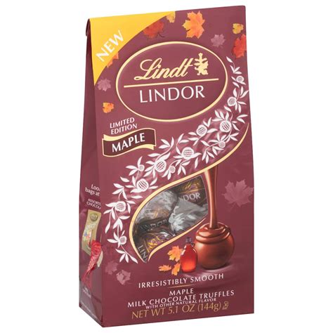 Lindt Lindor Maple Milk Chocolate Truffles Michaels