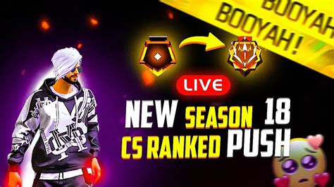 NEW SEASON 18 CS RANKED PUSH GOLD TO GRANDMASTER CS RANKED GARENA