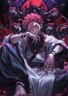 Sukuna Jujutsu Kaisen Jjk Arte Delle Anime Arte Personaggi