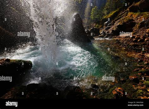 Wasserfall Kranjska Gora Slovenia Triglav Pericnik Abenteuer