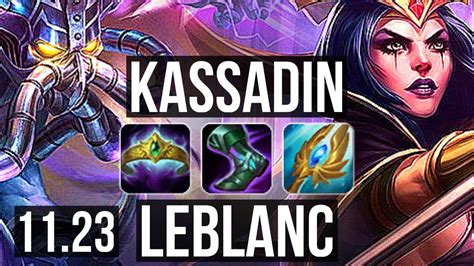 Kassadin Vs Leblanc Mid Rank Kassadin Euw Grandmaster