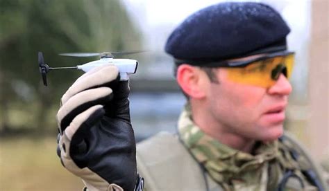 Army To Test Next Generation Nano Drone Pd 100 Black Hornet Photo Via