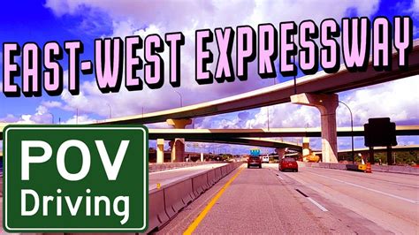 East West Expressway Pov Road Trip Orlando Toll Road 408 Youtube