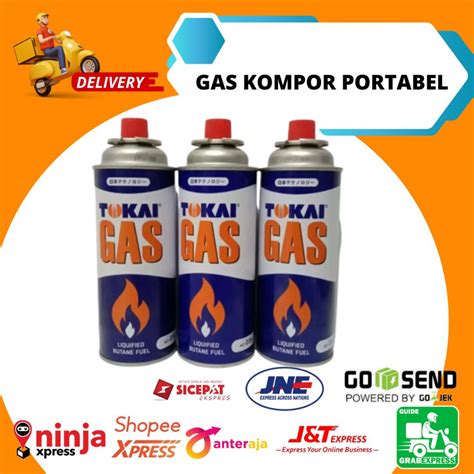 Jual Gas Kaleng Portable Gas Tabung Tokai Gram Shopee Indonesia