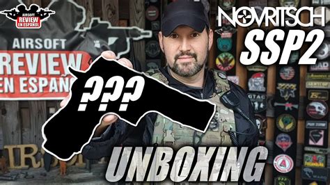 UNBOXING SSP2 La Nueva Pistola De NOVRITSCH Airsoft Review En