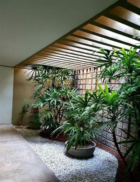 Bohemian Vibe Indoor Garden With Rocks And Plants