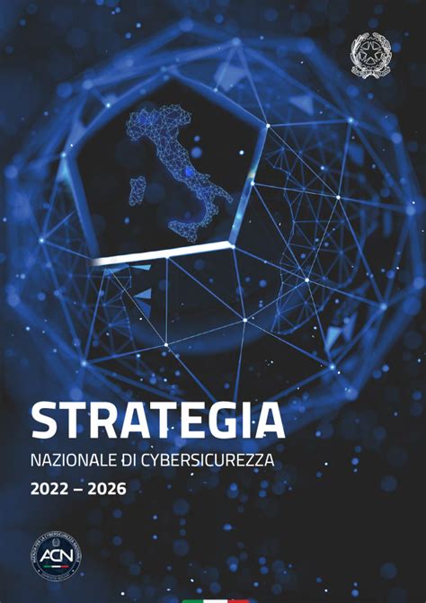 Strategia Nazionale Di Cybersicurezza Versione Definitiva