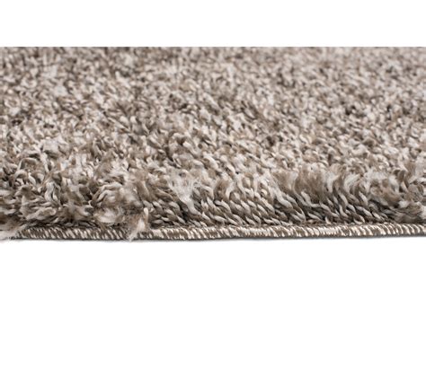 Tapis Salon Gris Fonc Uni Moelleux Poil Long Shaggy X Cm