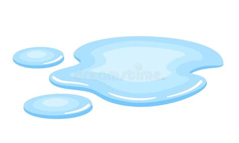 Water Spill Clip Art