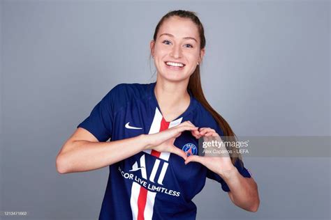 Jordyn Huitema Of Psg Poses During The Uefa Women S Champions League