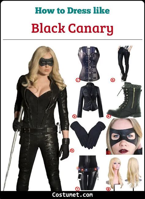 26 best ideas for coloring | Black Canary Costume