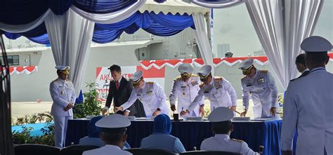 Prajurit Yonmarhanlan Iv Batam Ikuti Upacara Delevery Ceremony Kri