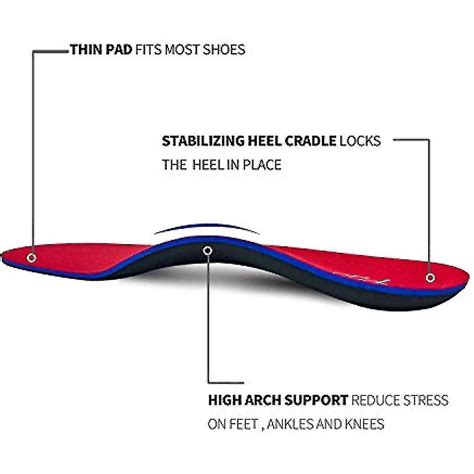 Pcssole Orthotic Arch Support Shoe Inserts Plantillas Para Pies Planos