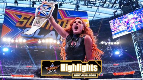 WWE SummerSlam 2021 Highlights - WrestleTalk