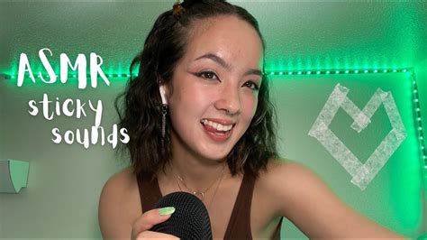 Asmr Sticky Crinkly Tape Sounds To Bring Back Tingles Mic Gripping