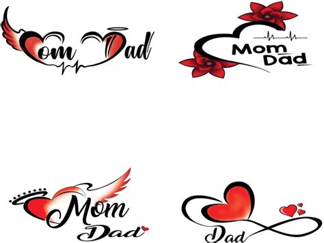 Discover more than 79 heartbeat mom dad tattoo png best - in.coedo.com.vn