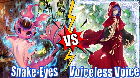 Snake Eye Fire King Vs Voiceless Voice High Rated DB Yu Gi Oh 2024