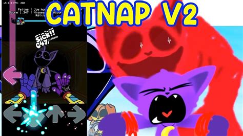 Vs Catnap V Poppy Playtime Chapter Smiling Critters Fnf Mod