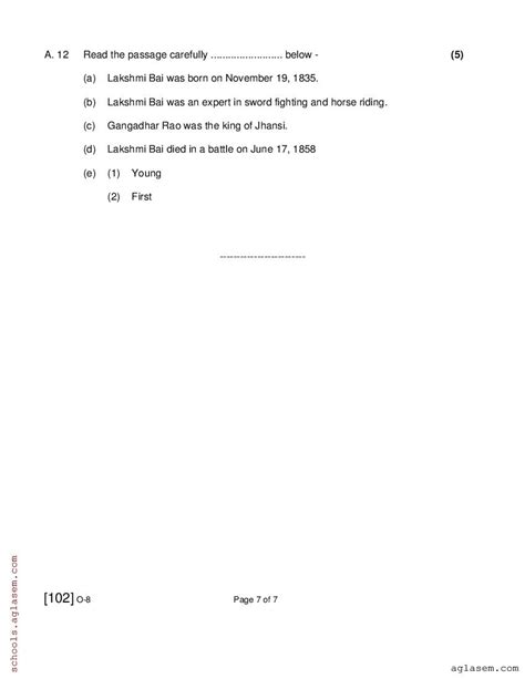 Mpsos Class 8 English Question Paper Pdf Aglasem