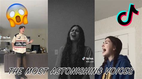 The Most Beautiful Amazing And Astonishing Voices ~ Singing Tiktok