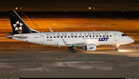 SP LDK LOT Polish Airlines Embraer ERJ 170LR ERJ 170 100 LR Photo