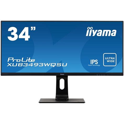 Iiyama Prolite Xub Wqsu B Led Ips Uwqhd Hz Freesync