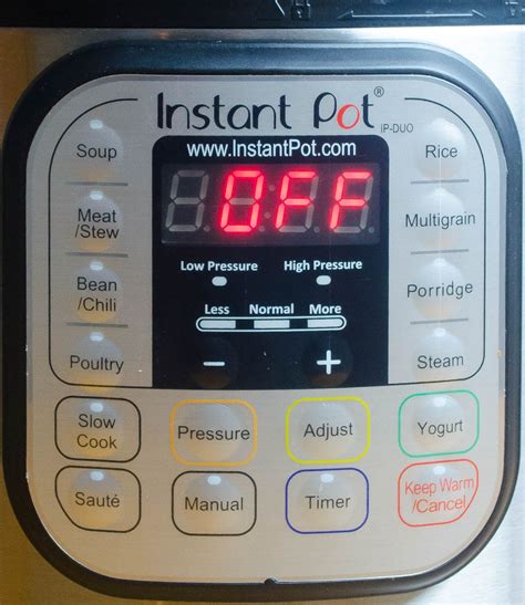 Manual Button On Instant Pot Duo At Jerrylterrello Blog