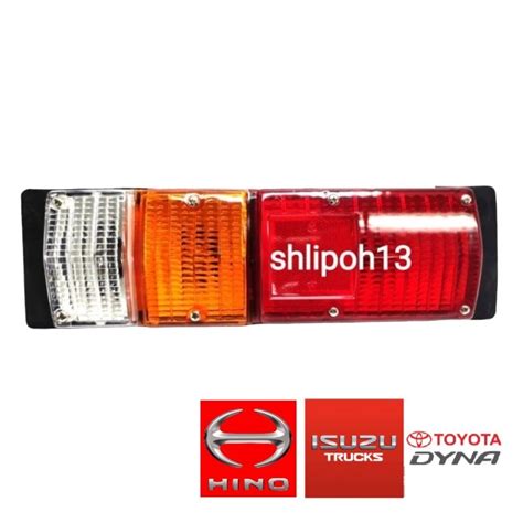 hino dutrotoyota dynaisuzu rear tail lamp assycover rhlh shopee