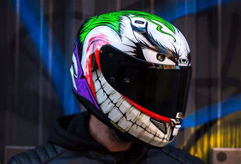 Marvel Y DC Vuelven A Los Cascos De Moto HJC Pone A Superman Joker Y