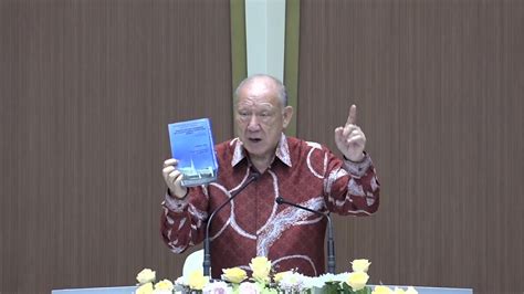 Pdt Dr Stephen Tong Cuplikan Khotbah Janji Iman Youtube