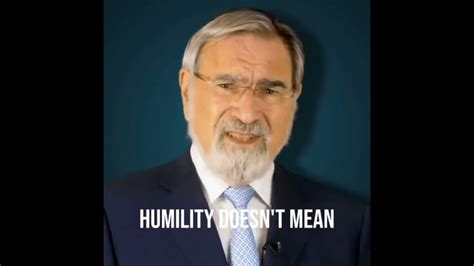 What Is Humility Video The Rabbi Sacks Legacy