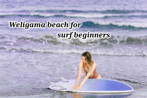 Weligama beach for surf beginners