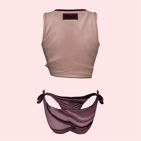 D Model Sexy Beach Bikini Pack Vr Ar Low Poly Cgtrader