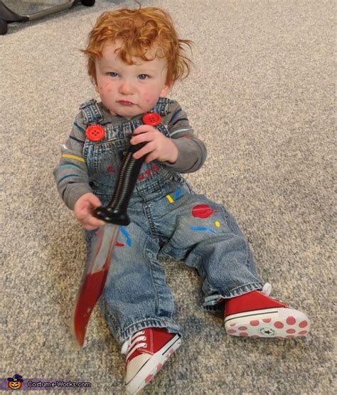 Baby Boys Chucky Costume Coolest Diy Costumes