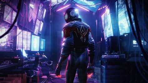 Marvel's Spider-Man Miles Morales Suit Games 4K HD Cyberpunk Wallpapers ...